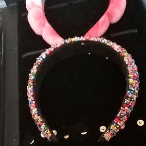 Beaded Multicolor Headband - Women's Fashion Accessory